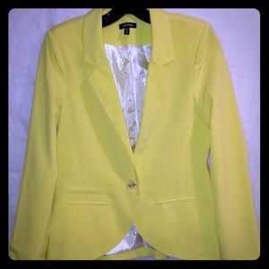 Yellow Summer Blazer